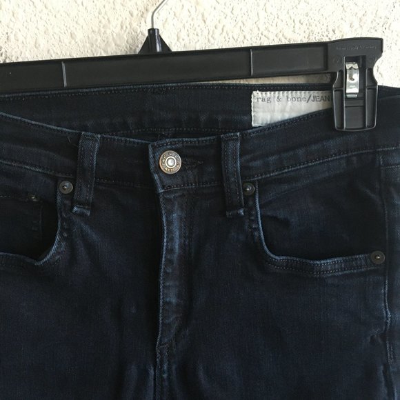 Rag & Bone Women's Skinny Dark Wash Jeans 27 Style W1222K520 - Picture 6 of 12